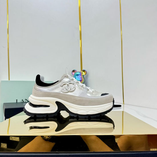 Chanel Premium Embroidered Casual Non-slip Fashion Sports Shoes