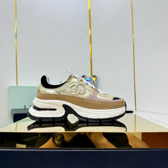 Chanel Premium Embroidered Casual Non-slip Fashion Sports Shoes