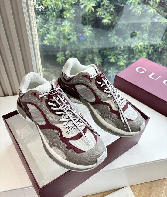 Gucci Retro Thick Sole Casual Comfort Sneakers
