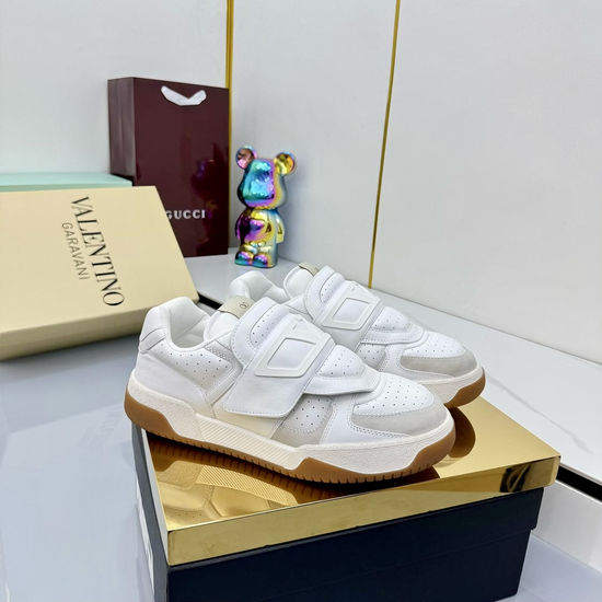 Valentino Casual Platform Sneakers with Hook and Loop Fasteners