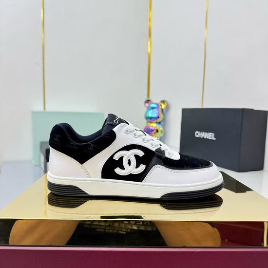 Chanel Comfortable Thick Sole Height Increasing Versatile Casual Sneakers