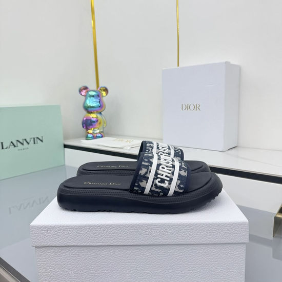 Christian Dior Lightweight Thick Sole Casual Slides Soft Cloud Feel