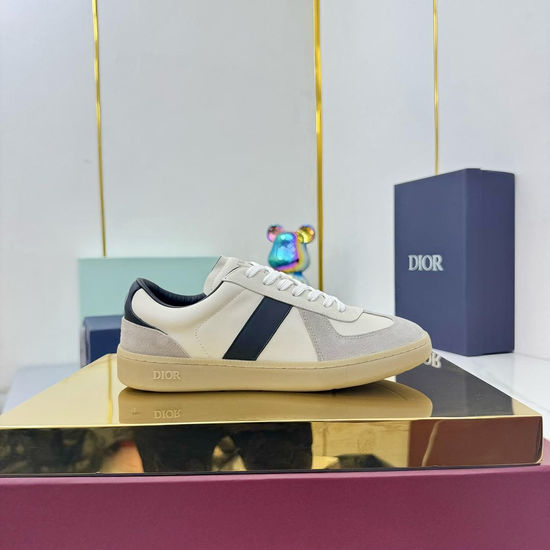 Christian Dior CD Mesh Mixed Casual Sports Shoes With Logo Details
