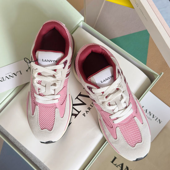 Lanvin Breathable Mesh Thick Sole Casual Fashion Sneakers