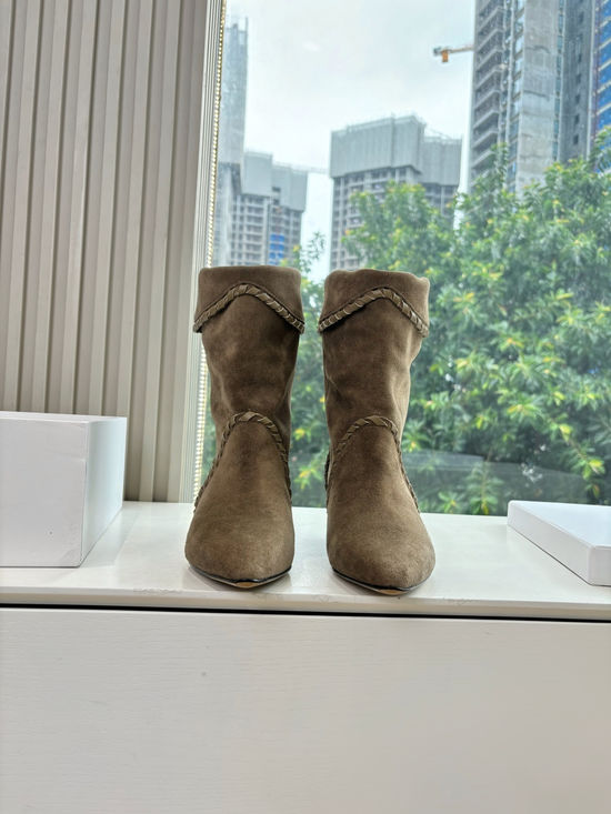 Isabel Marant Vintage Western Cowboy Genuine Leather Boots
