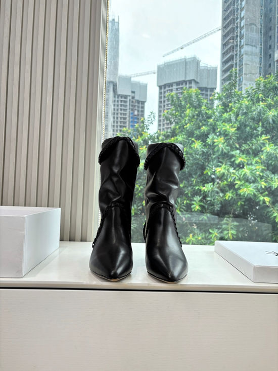 Isabel Marant Vintage Western Cowboy Genuine Leather Boots