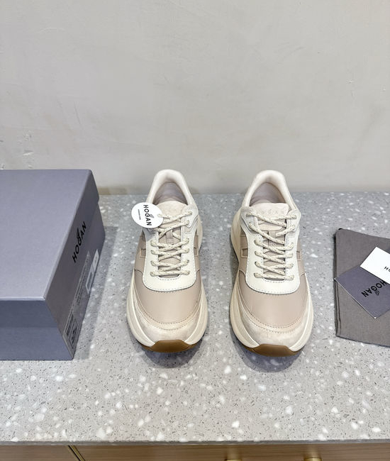 Hogan Lightweight Height Increasing Non Slip Casual Sneakers