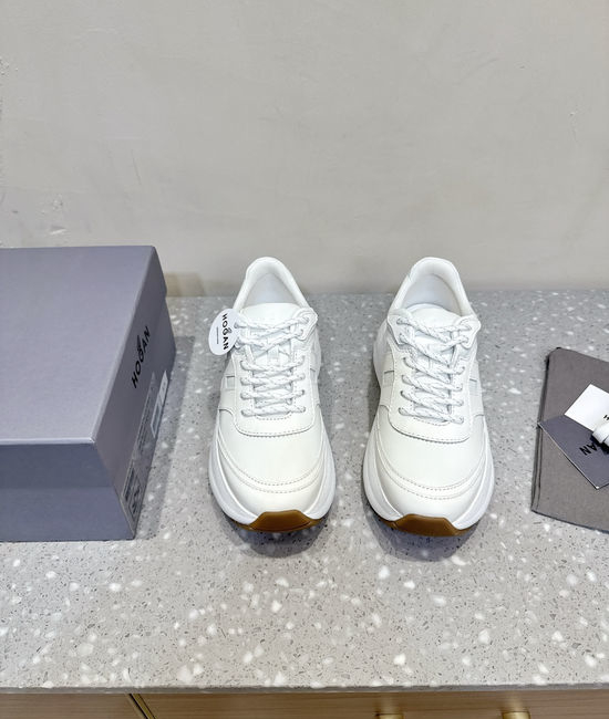 Hogan Lightweight Height Increasing Non Slip Casual Sneakers