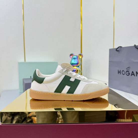 Hogan Comfortable Platform Casual Sneakers Retro Fashion Non-slip Shoes