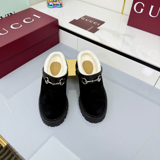 Gucci Patent Leather Crystal Embellished Premium Loafers