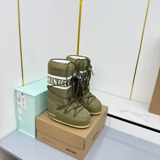 Moon Boot Waterproof Warm Soft Lined Anti-slip Short Snow Boots