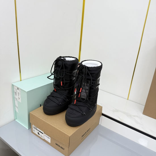 Moon Boot Waterproof Warm Soft Lined Anti-slip Short Snow Boots