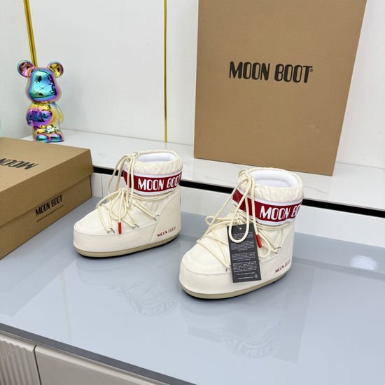 Moon Boot Waterproof Warm Soft Lined Anti-slip Short Snow Boots