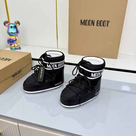 Moon Boot Waterproof Warm Soft Lined Anti-slip Short Snow Boots