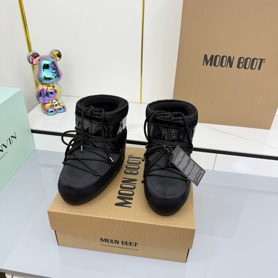 Moon Boot Waterproof Warm Soft Lined Anti-slip Short Snow Boots