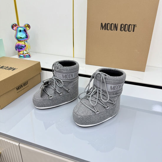 Moon Boot Waterproof Warm Soft Lined Anti-slip Short Snow Boots