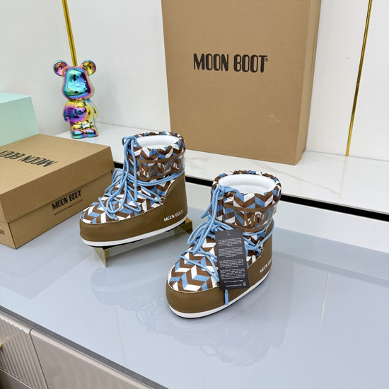 Moon Boot Waterproof Warm Soft Lined Anti-slip Short Snow Boots