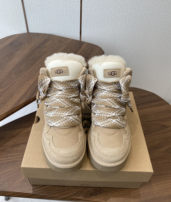 UGG High-Top UGG Style Knitted Wool Snow Boots