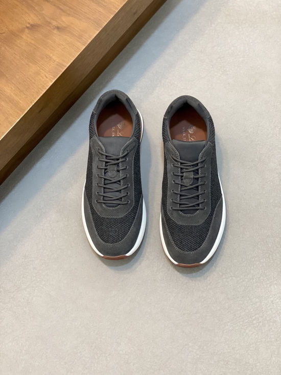 Loro Piana Lightweight Comfortable Lace-up Casual Walking Shoes