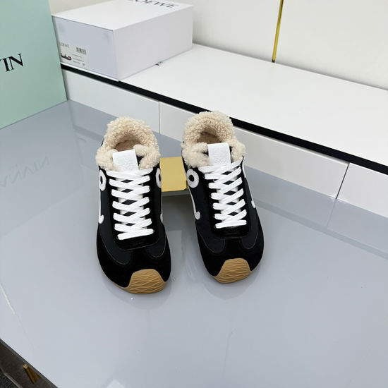 Loewe Retro Style Cushioned Comfortable Versatile Casual Sneakers