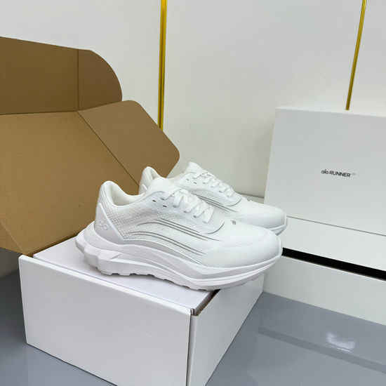 Alo Breathable Mesh Thick Sole Lightweight Casual Sneakers