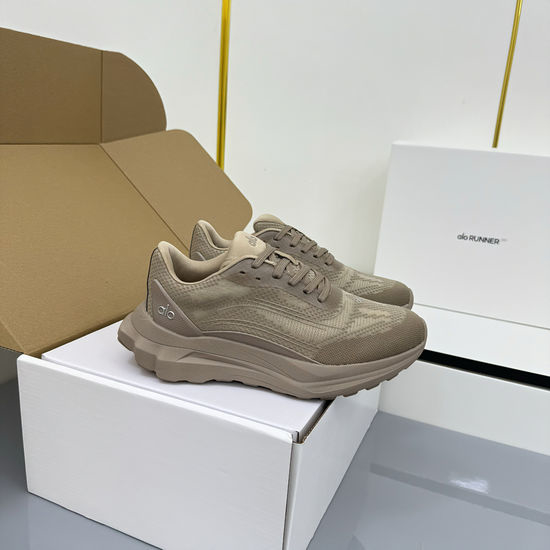 Alo Breathable Mesh Thick Sole Lightweight Casual Sneakers