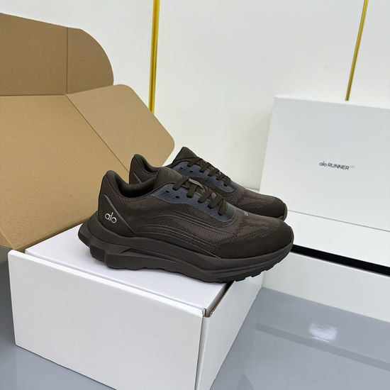 Alo Breathable Mesh Thick Sole Lightweight Casual Sneakers