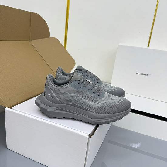 Alo Breathable Mesh Thick Sole Lightweight Casual Sneakers