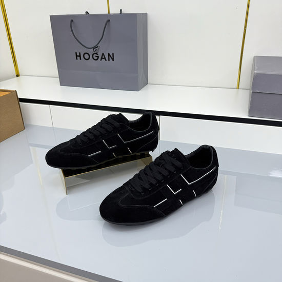 Hogan Premium Leather Casual Comfortable Daily Sneakers