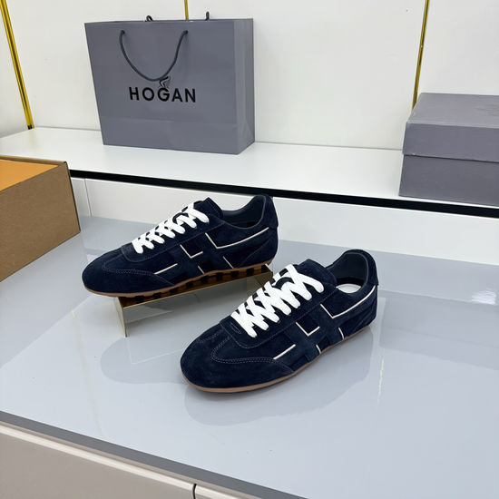 Hogan Premium Leather Casual Comfortable Daily Sneakers