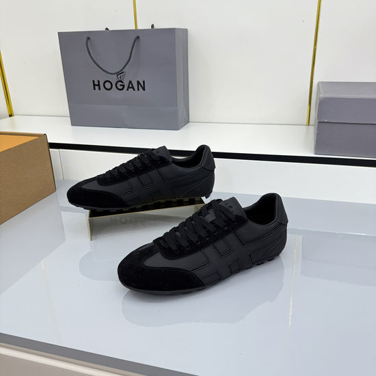 Hogan Premium Suede Leather Sneakers Comfortable Casual Footwear