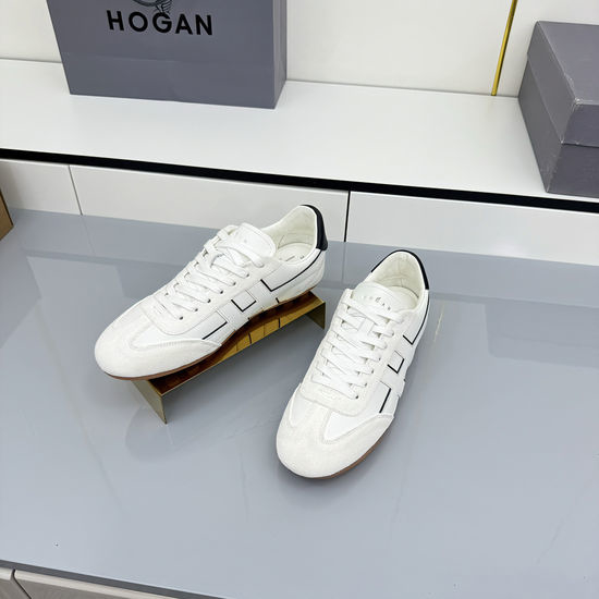 Hogan Premium Suede Leather Sneakers Comfortable Casual Footwear