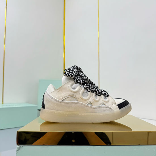 Lanvin Premium Leather Casual Comfortable Fashion Sneakers For Daily Wear