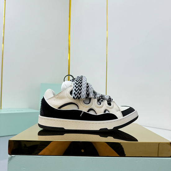 Lanvin Premium Leather Casual Comfortable Fashion Sneakers For Daily Wear