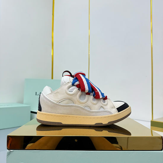 Lanvin Premium Leather Casual Comfortable Fashion Sneakers For Daily Wear