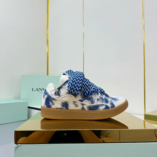 Lanvin Premium Leather Casual Comfortable Fashion Sneakers For Daily Wear
