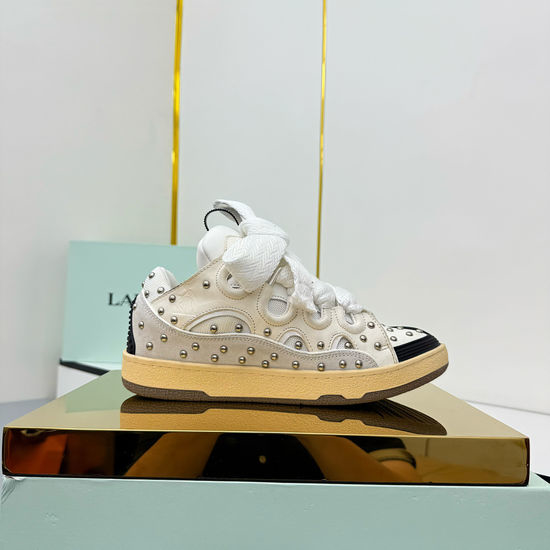 Lanvin Premium Leather Casual Comfortable Fashion Sneakers For Daily Wear