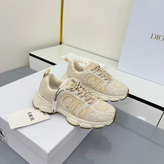 Christian Dior CD Mesh Art Casual Soft Sole Comfortable Walking Sneakers