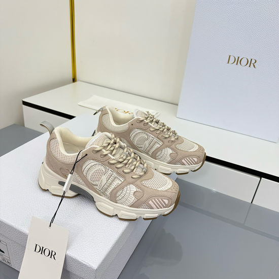 Christian Dior CD Mesh Art Casual Soft Sole Comfortable Walking Sneakers