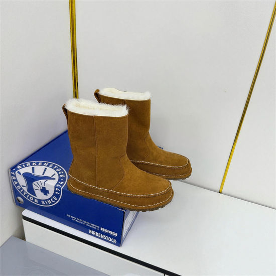 Kenzo Suede Platform Wool Lined Warm Slip On Boots