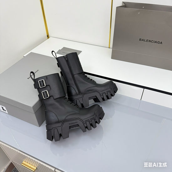 Balenciaga Stylish Durable Non-slip Comfortable Outdoor Ankle Boots