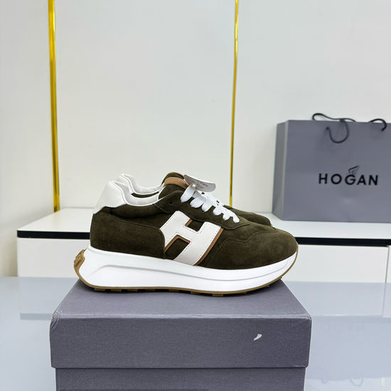 Hogan Color-block High-Elastic Sole Casual Sneakers