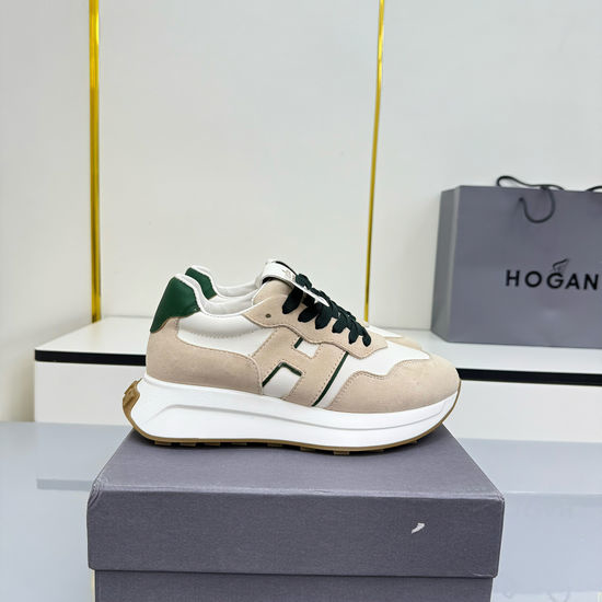 Hogan Color-block High-Elastic Sole Casual Sneakers