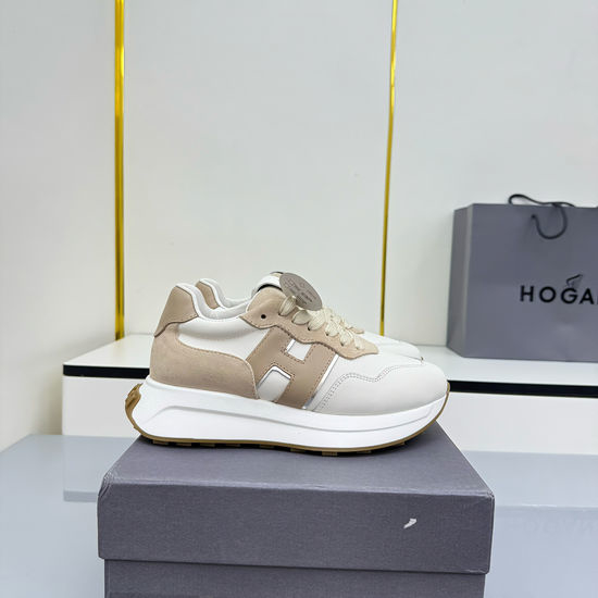 Hogan Color-block High-Elastic Sole Casual Sneakers