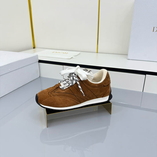 Christian Dior CD Classic Printed Casual Sneakers With Logo Details
