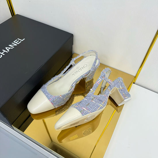 Chanel Classic Slingback Flats Premium Sheepskin Upper Leather Sole