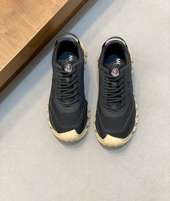 Moncler Breathable Mesh Athletic Sneakers with Cushioned Non-slip Sole
