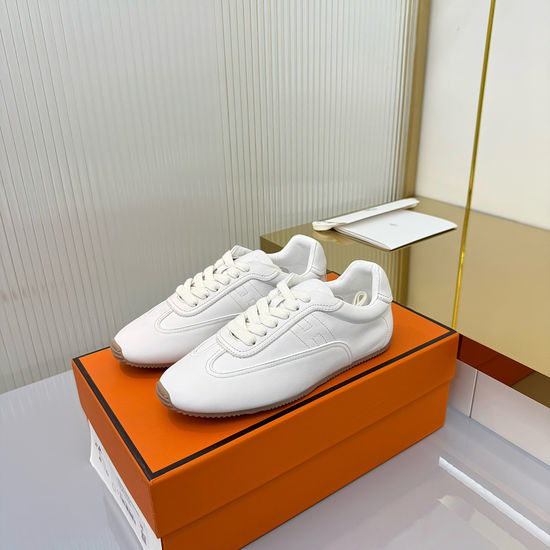 Hermes Vintage Retro Casual Trainers Soft Premium Quality Sole
