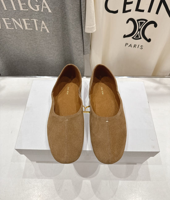 The Row Minimalist Slip On Mary Jane Loafers Casual Comfort