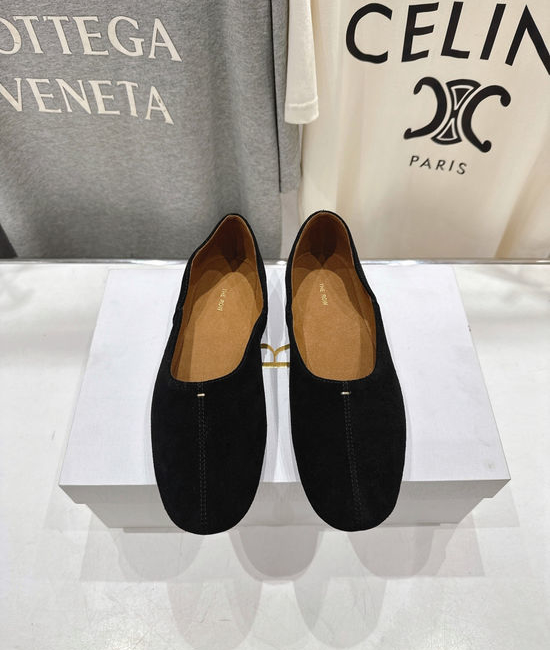 The Row Minimalist Slip On Mary Jane Loafers Casual Comfort